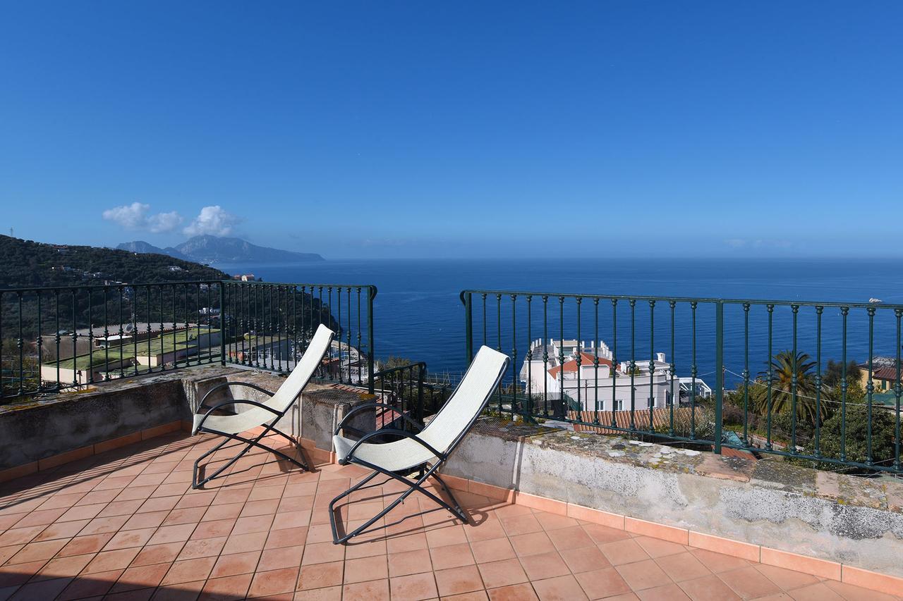 Villa La Ciucciara Massa Lubrense Esterno foto